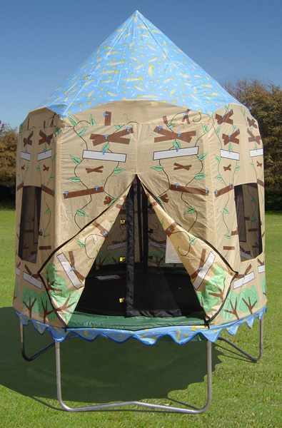 Trampoline Treehouse Tent